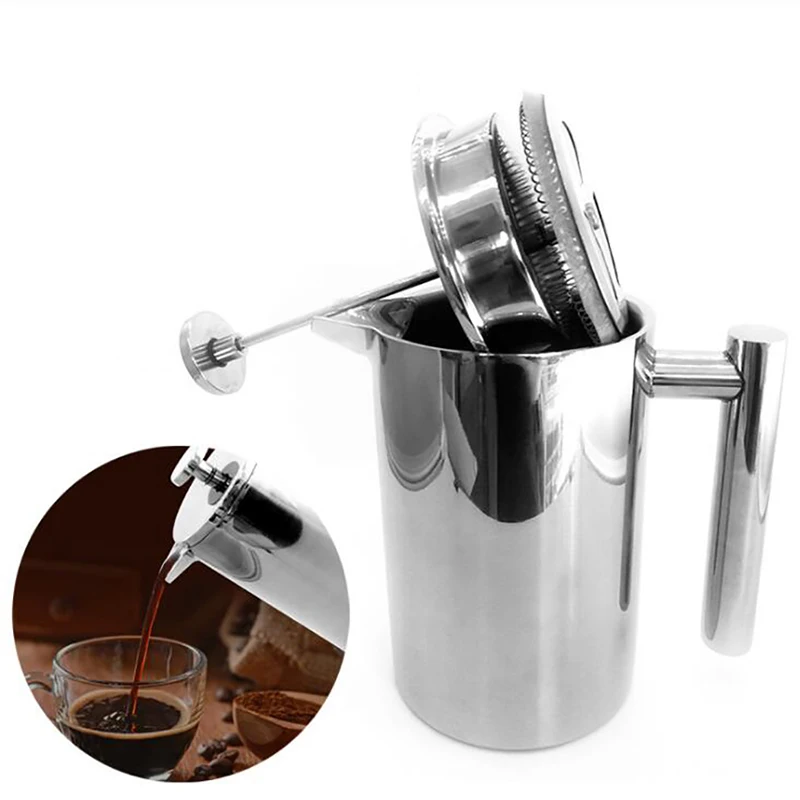 Coffee Equipment For Camping - 1000/800/350Ml Báo Chí Pháp Trà Cà
