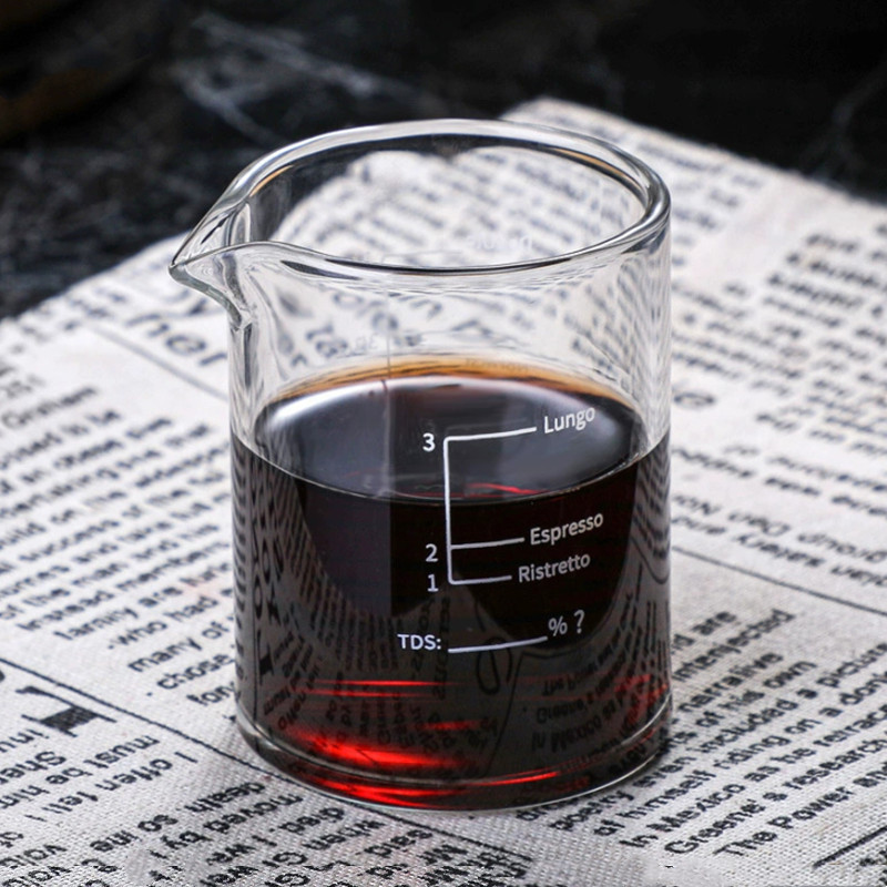 Espresso Shot Glass - 100ml/3.38oz Espresso Shot Glass High Borosilicate