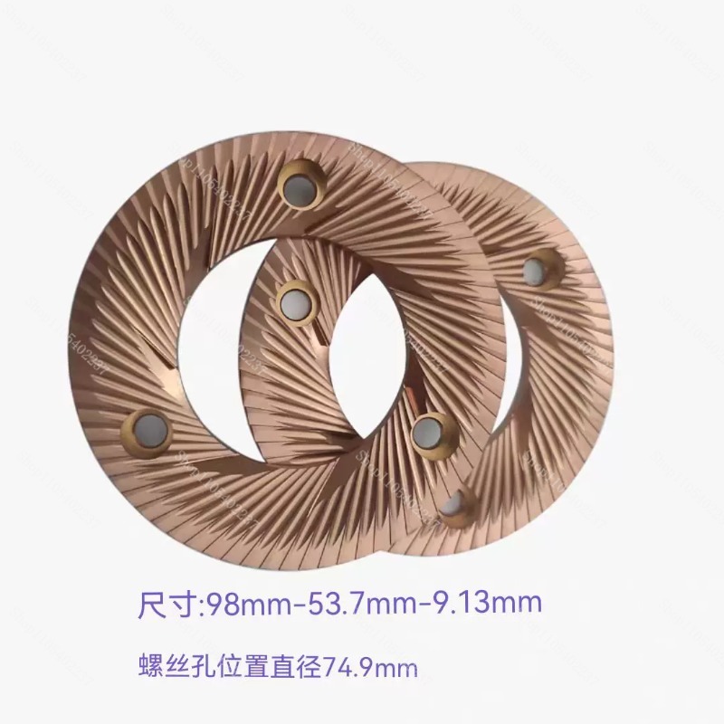 Big Size 98MM Titanium Alloy C - đánh giá và giá Coffee Grinder Burr Flat