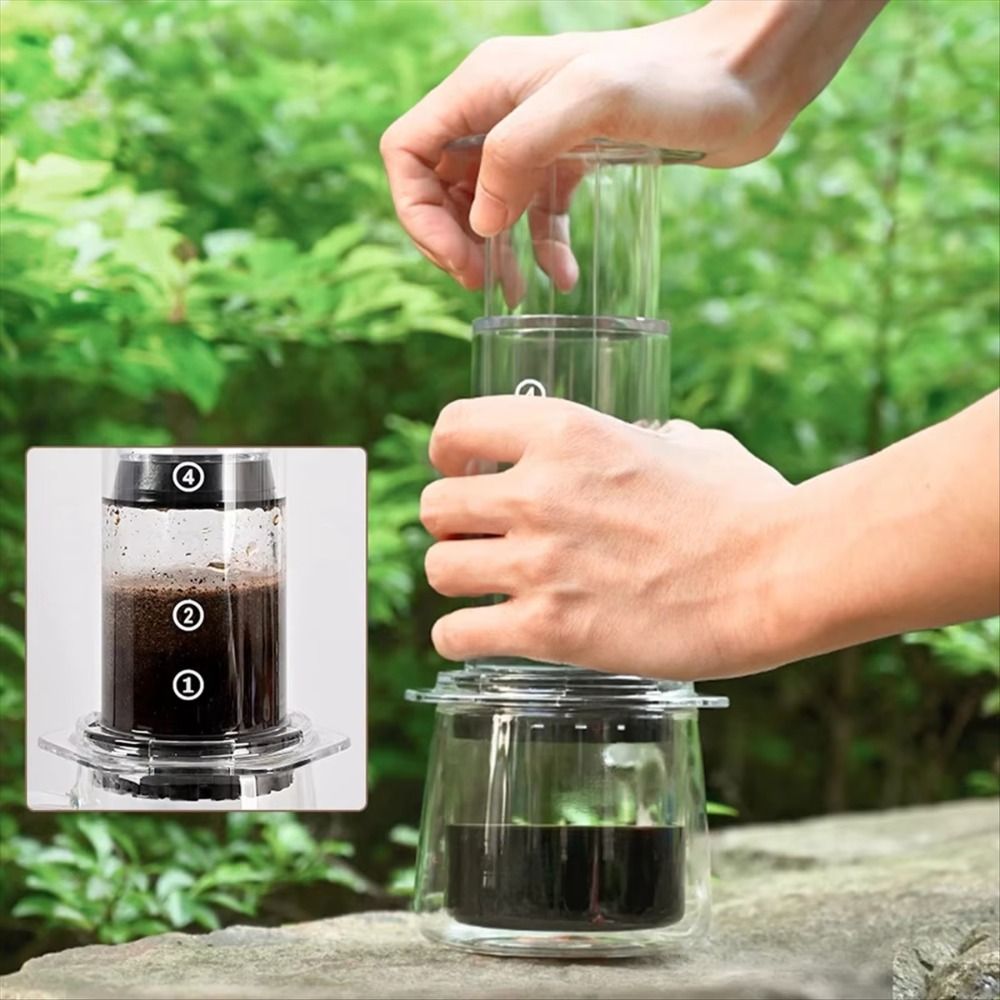 Portable Coffee Kettle French  - đánh giá và giá Coffee Equipment For Camping