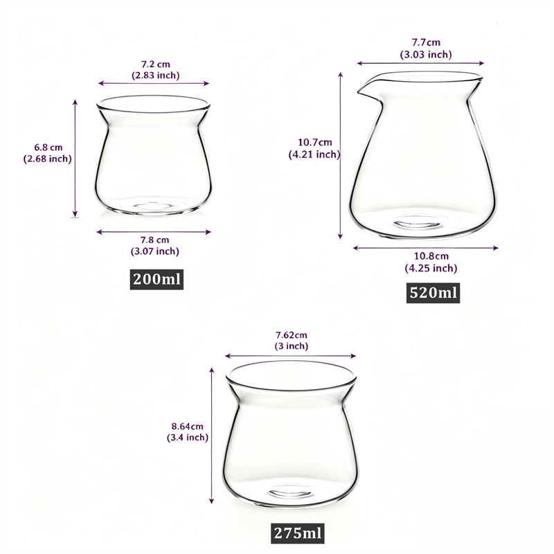 NEW 520ml Glass Coffee Pot,Cof - đánh giá và giá Coffee Equipment Pour Over