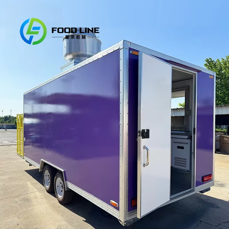 Custom Mobile Food Cart Traile - đánh giá và giá Coffee Van Equipment