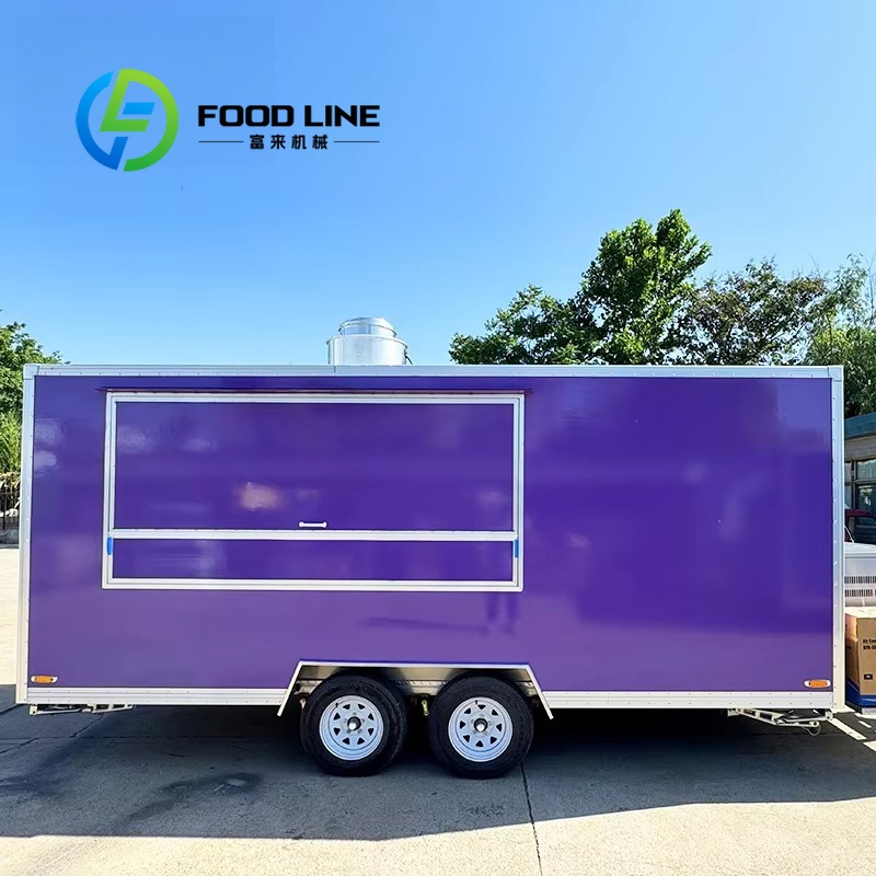 Custom Mobile Food Cart Traile - đánh giá và giá Coffee Van Equipment