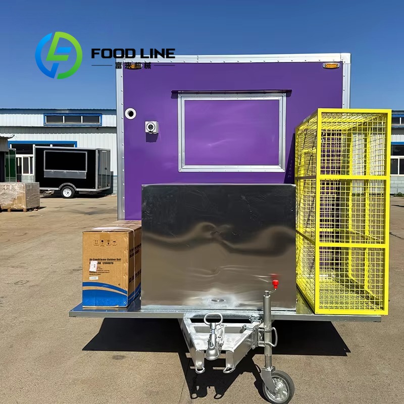 Custom Mobile Food Cart Traile - đánh giá và giá Coffee Van Equipment