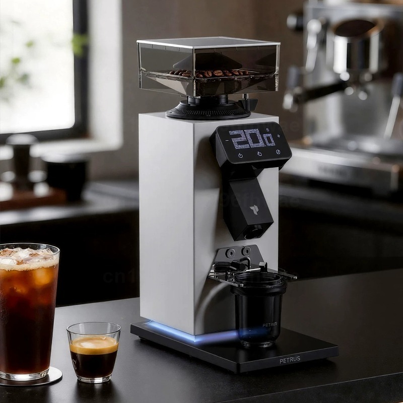 Petrus PE3799 Electric Coffee  - đánh giá và giá Coffee Grinder Burr Flat