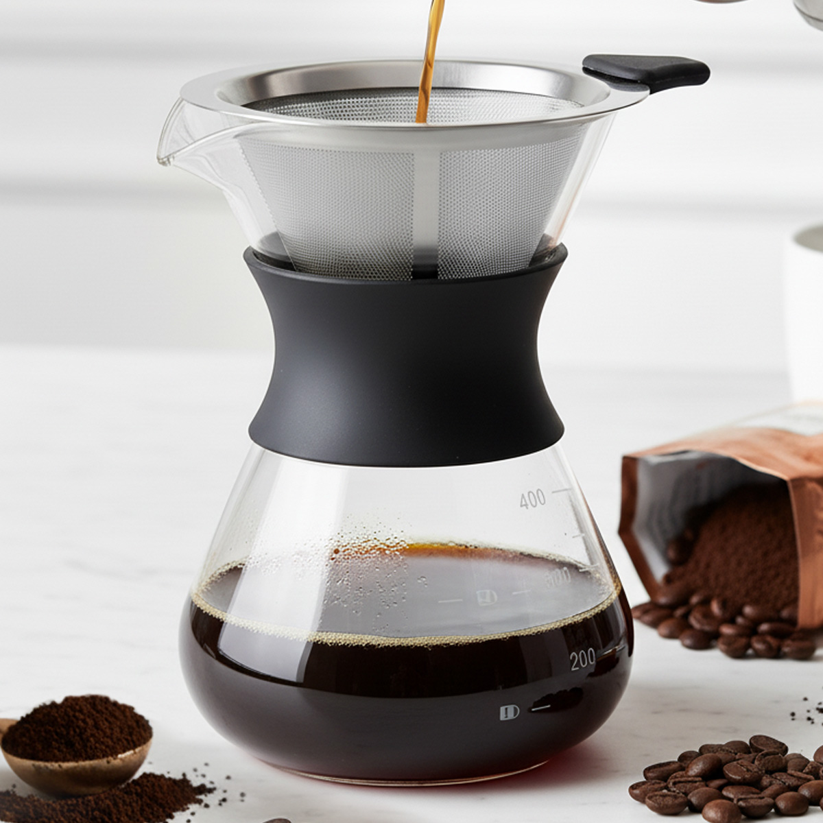 Leeseph Glass Pour Over Coffee - đánh giá và giá Coffee Equipment Pour Over