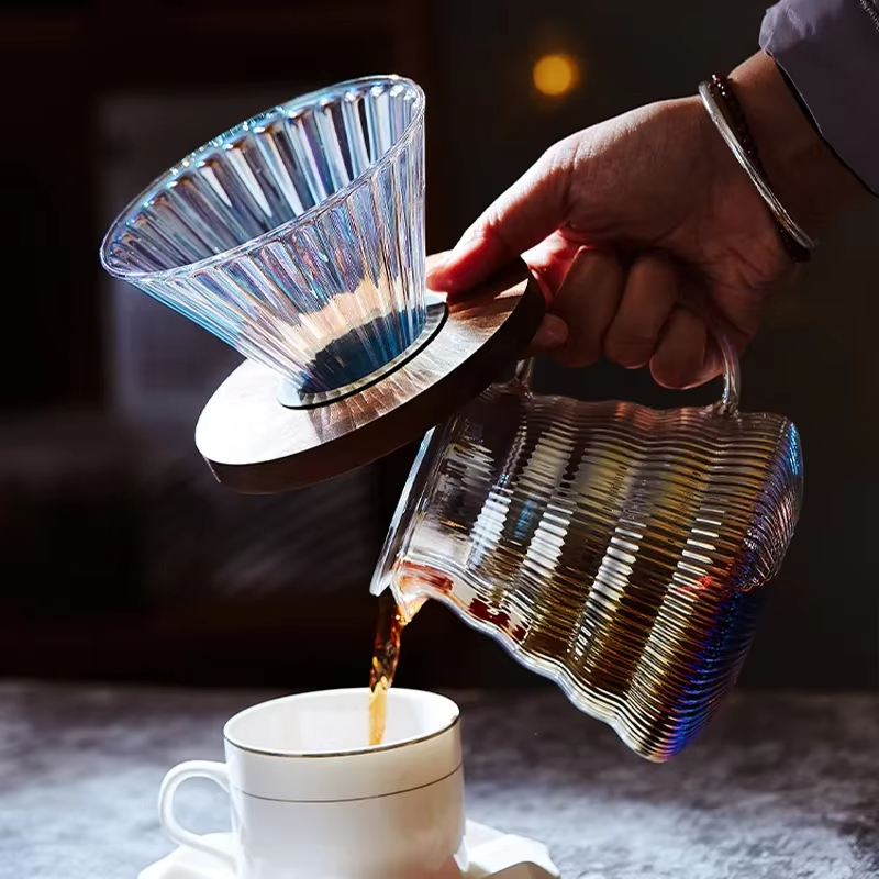 Colorful Pour Over Coffee Set  - đánh giá và giá Coffee Equipment Pour Over