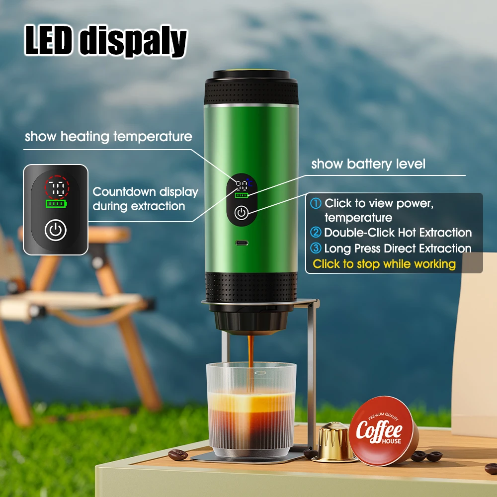 DENOKIN 3-in-1 Capsule Coffee  - đánh giá và giá Coffee Equipment For Camping