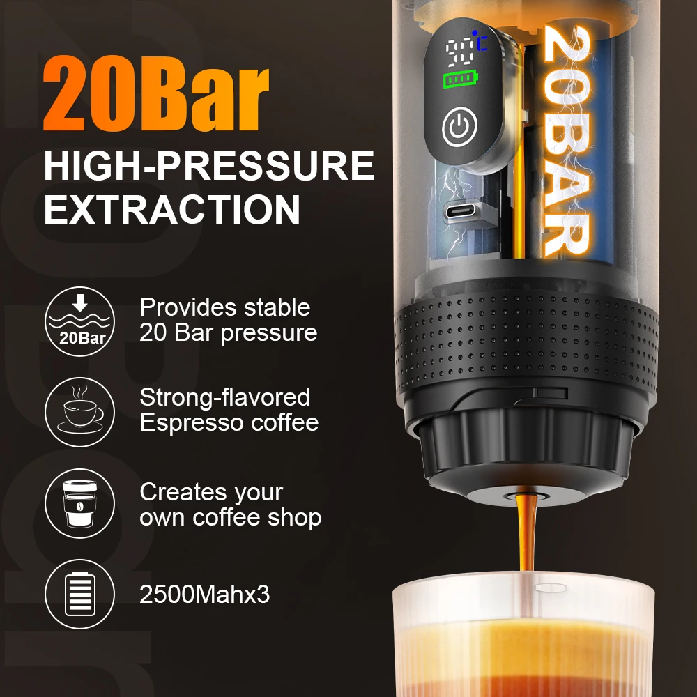 DENOKIN 3-in-1 Capsule Coffee  - đánh giá và giá Coffee Equipment For Camping