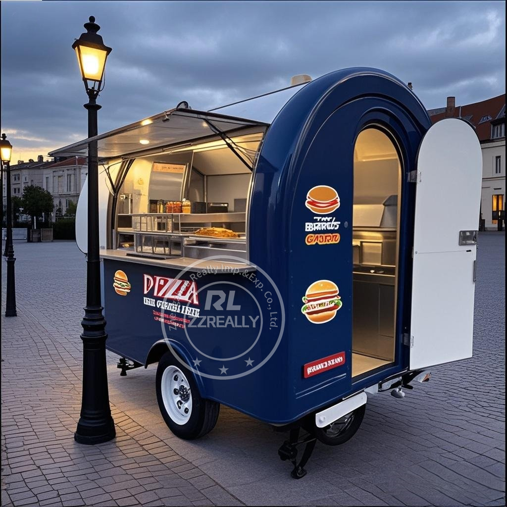 Mobile Food Truck Van Street S - đánh giá và giá Coffee Van Equipment