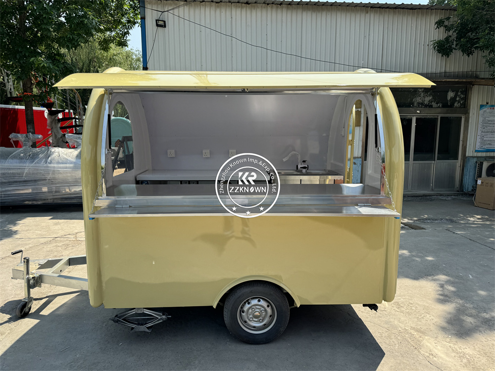 Mobile Food Truck Van Street S - đánh giá và giá Coffee Van Equipment