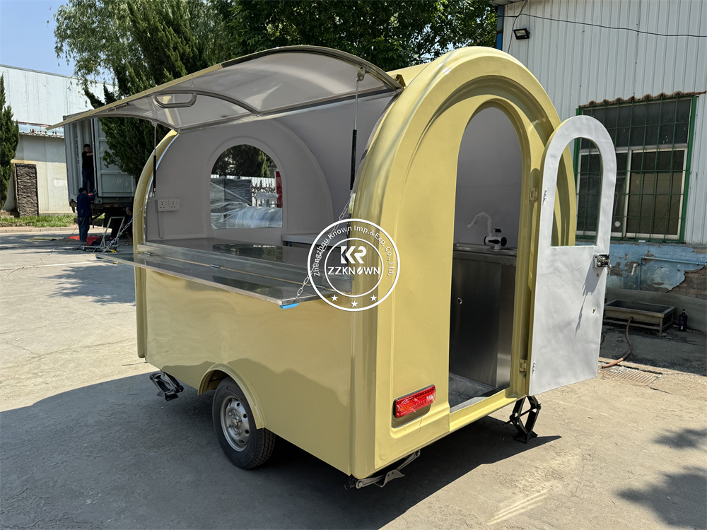 Mobile Food Truck Van Street S - đánh giá và giá Coffee Van Equipment