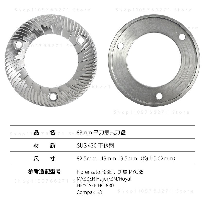 For S Coffee Grinder Burr 64mm - đánh giá và giá Coffee Grinder Burr Flat