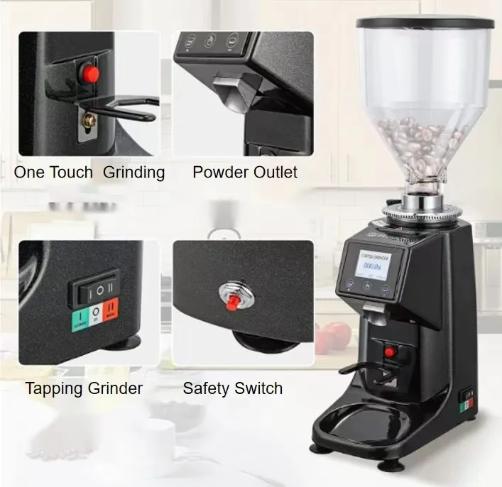 Commercial Automatic 60mm Flat - đánh giá và giá Coffee Grinder Burr Flat