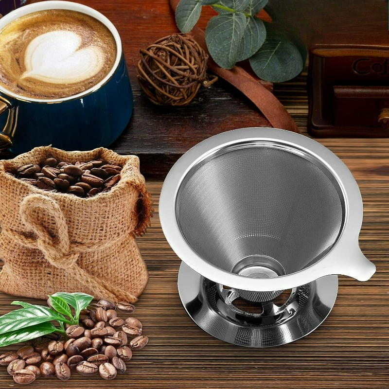 Pour Over Coffee Dripper Stain - đánh giá và giá Coffee Equipment Pour Over