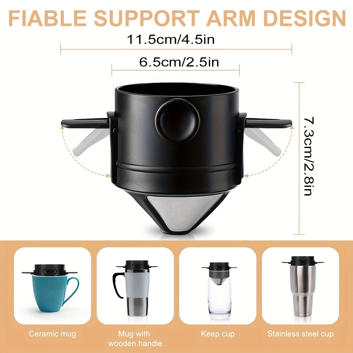 Coffee Filter Cup Portable Reu - đánh giá và giá Coffee Equipment For Camping
